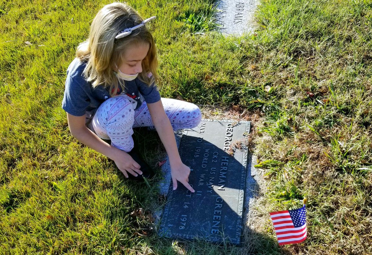 HCPSNC's tweet photo. To say "thank you" to veterans, our schools have spent the short week writing letters to veterans, learning ASL to patriotic songs, honoring fallen veterans w/flags and more. 🇺🇸

Read all about the schools' #VeteransDay activities here: https://t.co/lG3eyEkeM0 https://t.co/itS2pmbF5E