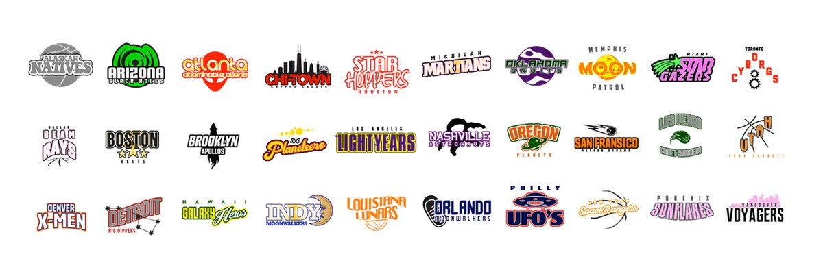 NewBallersAssoc's tweet photo. Excited to show off our unique 30 new teams from our NFT collection. Comment below your favorite team names! Join our discord for all new info and updates. #NFT #NFTCommunity #NFTGiveaway #nftcollector #NFTartists #NFTs #nftcollectors #NFTdrops https://t.co/xBc5SXBcdO