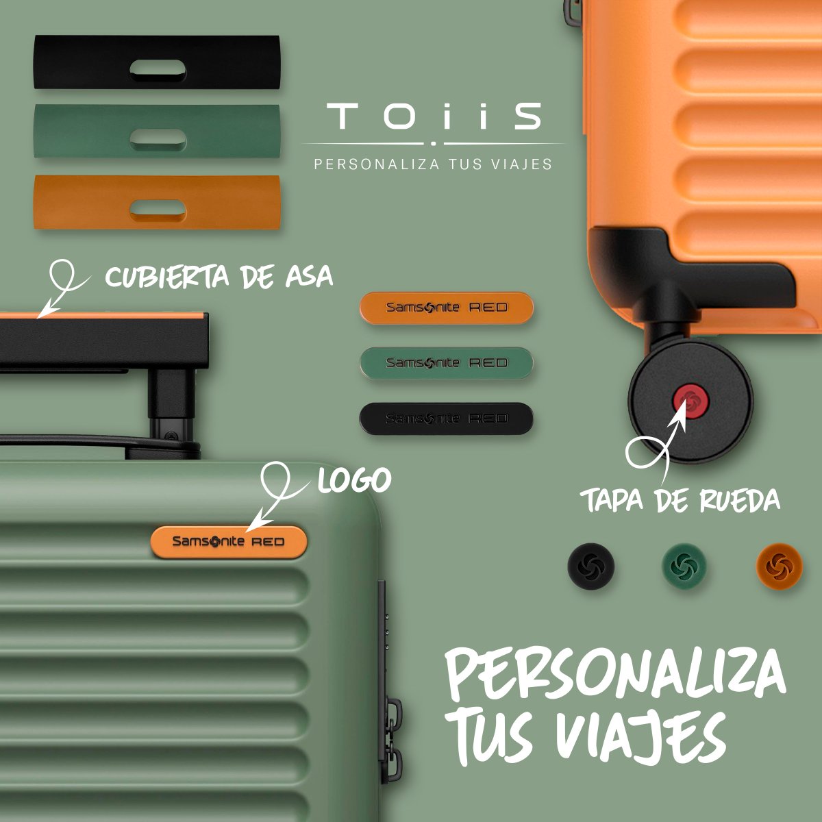 MiSamsonite's tweet photo. Personaliza tus viajes. Conoce más detalles del kit de personalización de TOIIS.

#goexplore #luggage #travelstyle #coloryourtravels #travel #Toiis https://t.co/wlVVTBDebA