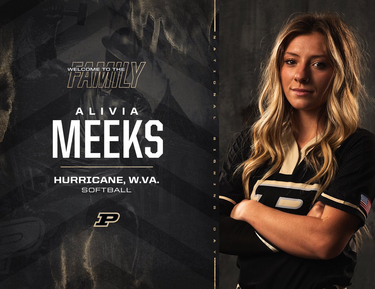 Purdue Softball (@purduesoftball) on Twitter photo .<a href="/AJMeeks_2022/">Alivia Meeks</a> is officially a Boilermaker! 🖋
✍️ Alivia Meeks
📍 Hurricane, W. Va.
🥎 SS/UT
📷 IG: alivia.meeks .<a href="/AJMeeks_2022/">Alivia Meeks</a> is officially a Boilermaker! 🖋
✍️ Alivia Meeks
📍 Hurricane, W. Va.
🥎 SS/UT
📷 IG: alivia.meeks