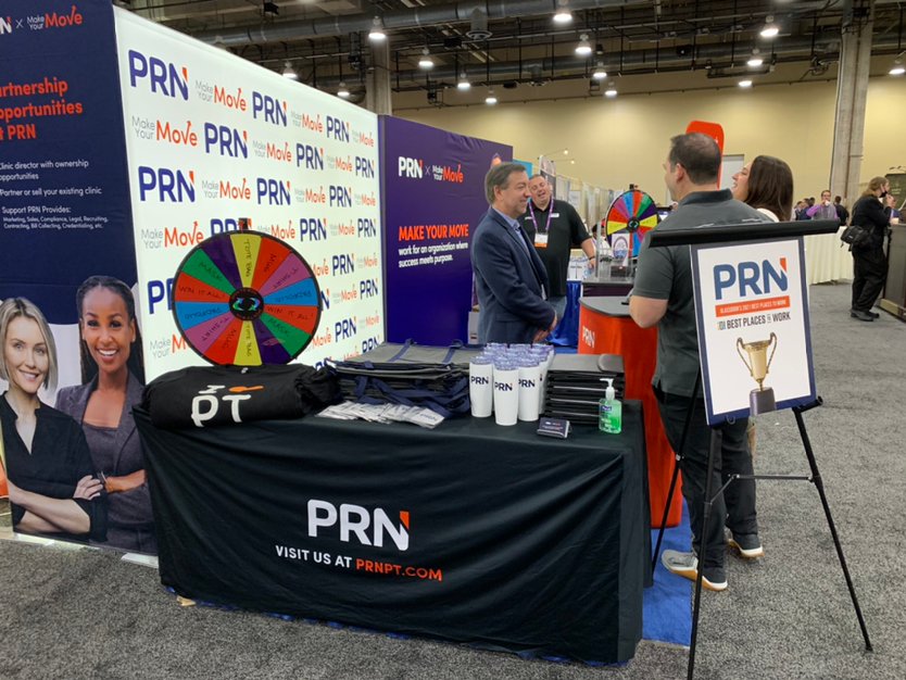 PRN_therapy's tweet photo. We’re kicking off night one of the 2021 Private Practice Section (PPS) Annual Conference and Exhibition in Dallas, Texas! #PPS2021 #PPSDallas #AmericanPhysicalTherapyAssociation #APTA https://t.co/fA574PaQDW
