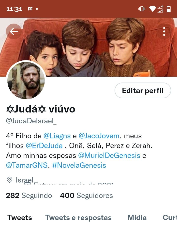 JudaDeIsrael_'s tweet photo. Obrigado pelos 400, vocês são demais ❤️❤️ https://t.co/es0FkFOHbk