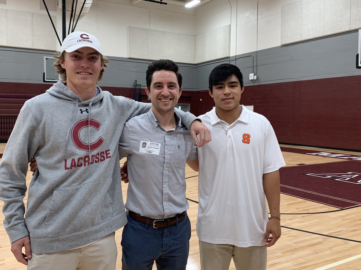 Congrats to @ZachMercado3 (Syracuse) and @millermarkslax1 (Colgate) for making it official! We can’t wait to see you play in college. @CuseMLAX @ColgateMLax @FlxAtx @CoachJRuggeri