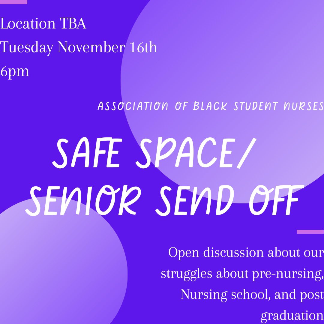 join us this November 16th <a href="/6/">Adrián Lamo</a> location:TBA so keep an eye out!

We’re going to be holding: 
• a safe space to talk freely
•Senior Send Off to show our seniors how much they will be missed

This is our last meeting of the Fall ‘21 semester and would love to see everyone!