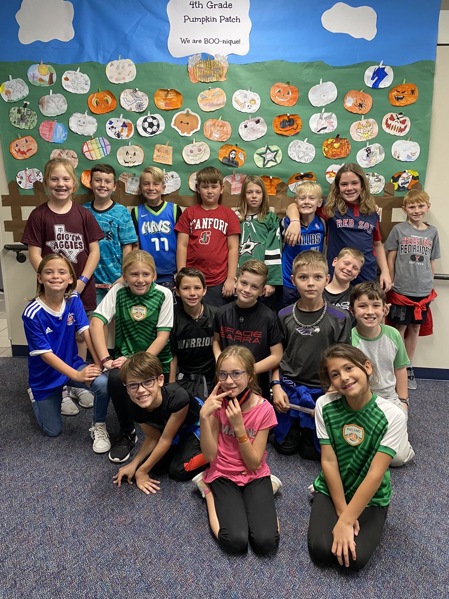 We love Jersey Day! #eddins <a href="/EddinsElem/">Eddins Elementary</a> #redribbonweek
