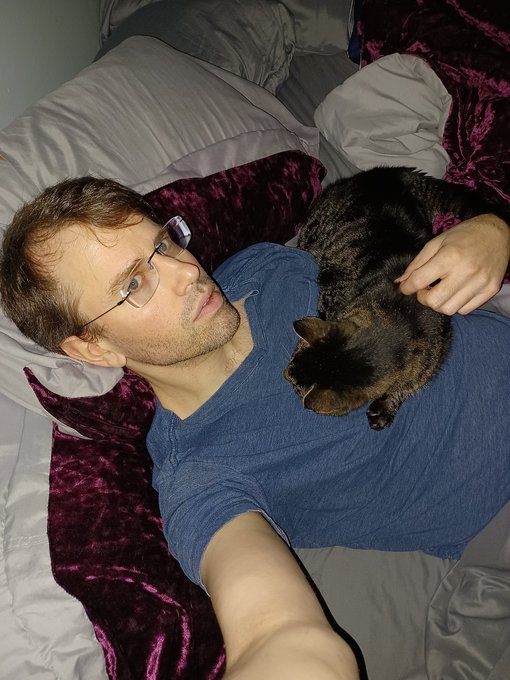 Mr Gus has claimed his spot for this nap lol https://t.co/1tq60GmlX3<a href="/tag/panties"class="tags"><span>#panties</span></a><a href="/tag/bubblebuttbottom"class="tags"><span>#bubblebuttbottom</span></a>