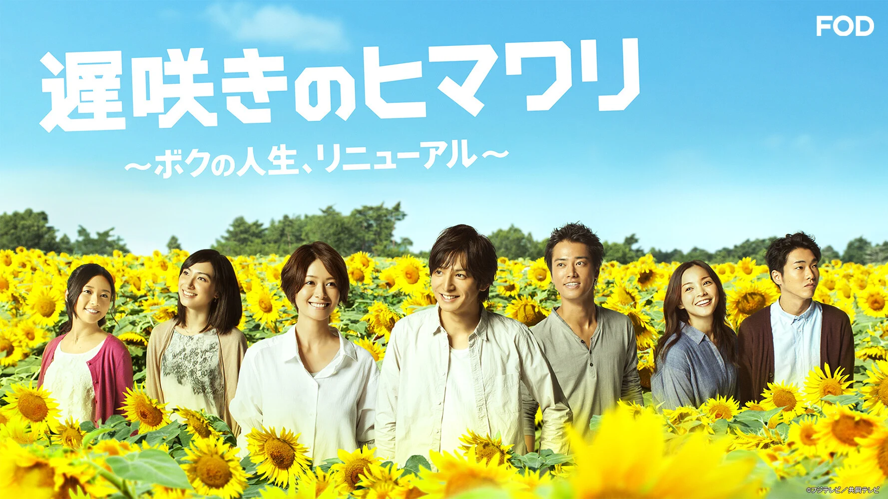 遅咲きのヒマワリ ~ボクの人生、リニューアル~ DVD-BOX　生田斗真 公式】FOD(動画も雑誌も見放題) on X: 