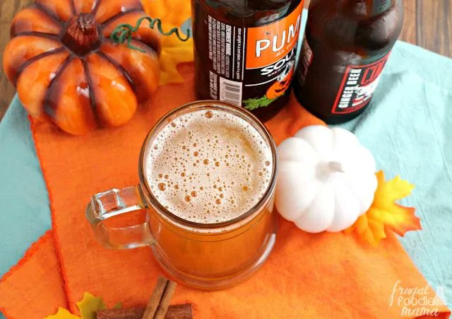 frugalfoodiemom's tweet photo. This quick and easy two ingredient #Pumpkin Ginger Shandy is the perfect #cocktail for fall or #Thanksgiving entertaining. Get the #recipe now at>> https://t.co/G4JBofzkHI #cheerstofall #pumpkinbeer #gingerbeer https://t.co/9n0cVHp7kK