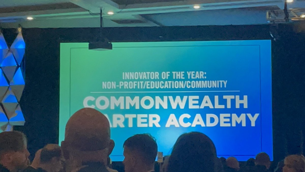 STEMnaut's tweet photo. What a wonderful night representing @CommCharterAcad as a finalist at the @pghtech #2021Tech50 awards. So honored to be among the many wonderful recipients all working together to innovate and grow the amazing tech sector of Pittsburgh! #HowSchoolsShouldWork https://t.co/EYGiY6GPtD