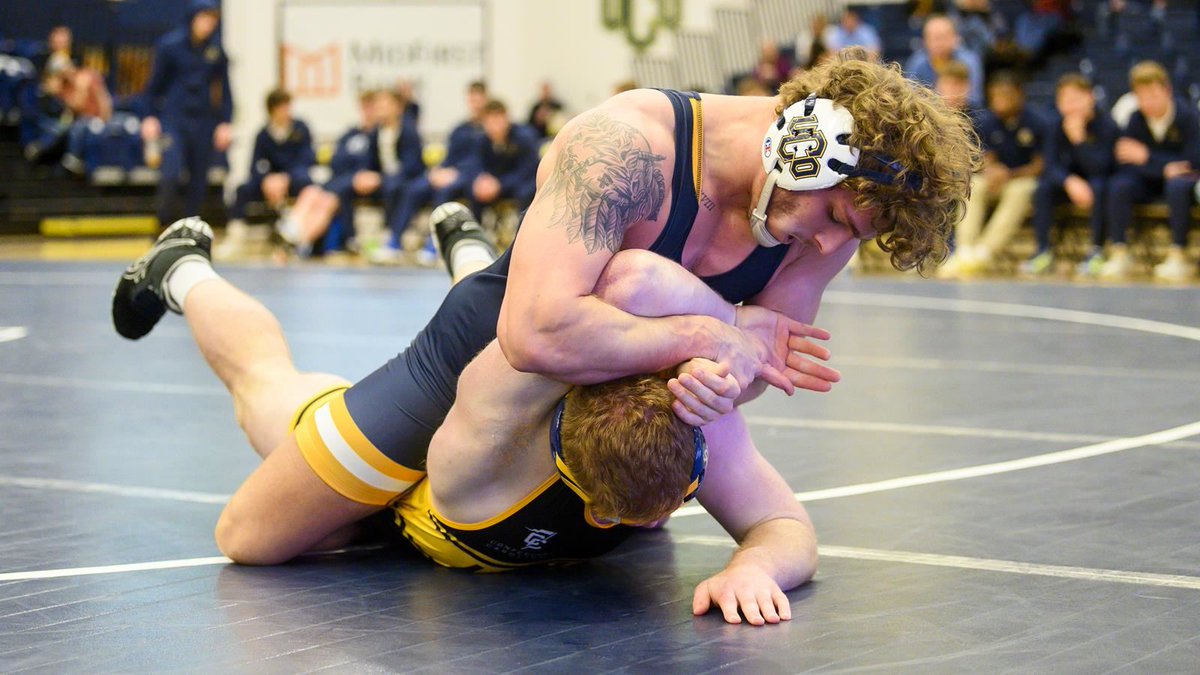 Nine bonus-point wins, including four falls, paved the way for fourth-ranked <a href="/UcoWrestling/">UCO Wrestling</a> as the Bronchos flattened Oklahoma City 48-(-1) in the home opener. bit.ly/3ksHgct