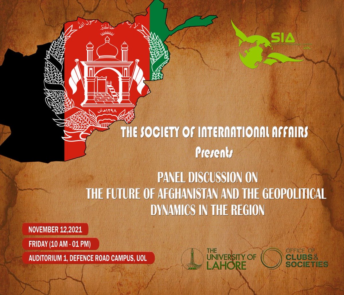 Rabs_AA's tweet image. Looking fwd to this panel discussion by our Afghan IR students of the School of Integrated Social Sciences on the future of Afghanistan. They are the generation that was born during war and are worried about what future holds. Always absent, their’s is an important perspective.