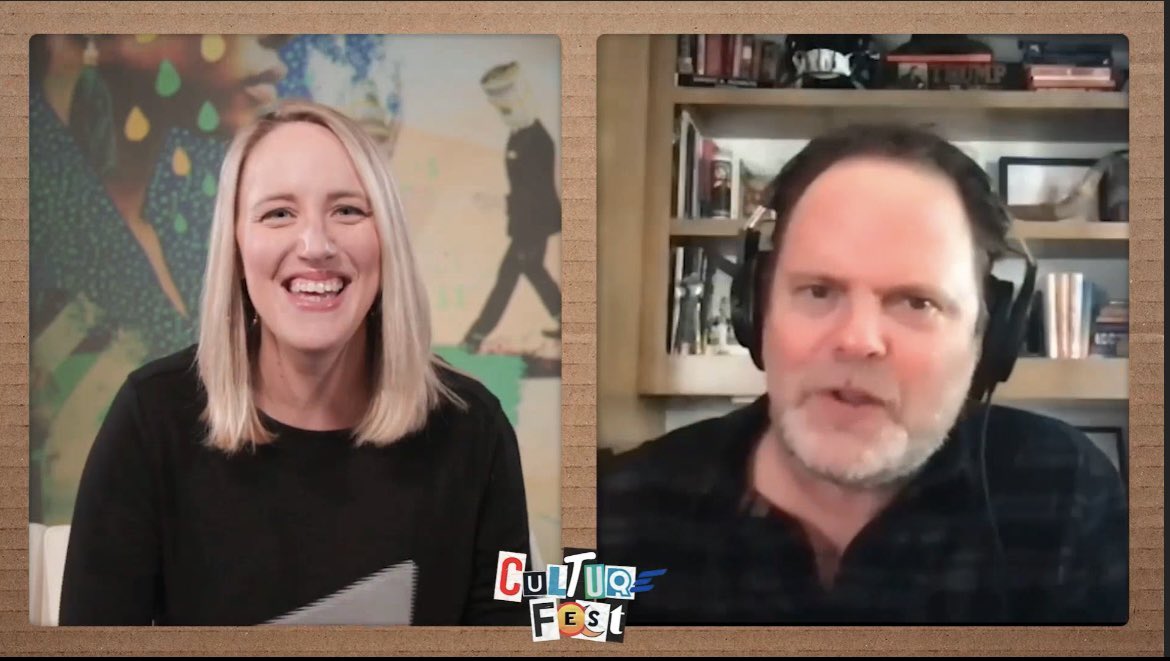 lainebplummer's tweet photo. Spoke with @rainnwilson for @RedVentures about the importance of shared vision and finding common ground at work. Two things we have in common: clarinets, a passion for making education accessible. Check out his @MetaMilkPodcast and  mission to empower Haitian girls @LIDEHaiti https://t.co/Qr7Xeznv0n