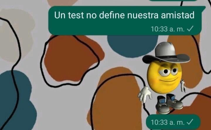 Yo, después de sacar 0/10 en los test de insta de mis amigos