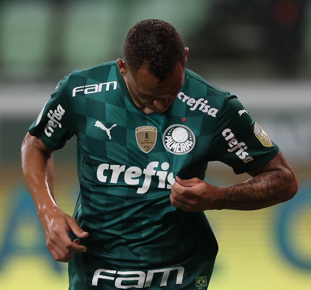 Palmeiras's tweet photo. Fala aí, Breno Lopes: quem guardou 4 gols hoje e conquistou mais 3 pontos no Brasileirão? 🐷👑
#REPETECO #PALxACG
#JuntosNoBrasileirão #AvantiPalestra https://t.co/U10Tei5tf7