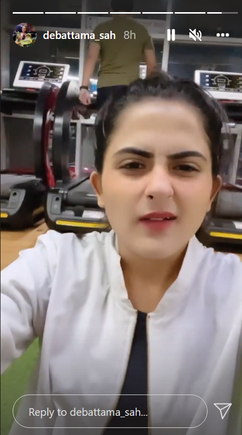 DebattamaSah's tweet photo. Gyming is not easy guyss...!😪😪

#ShauryaAurAnokhiKiKahani #DebattamaSaha https://t.co/RgTZUtCTE3