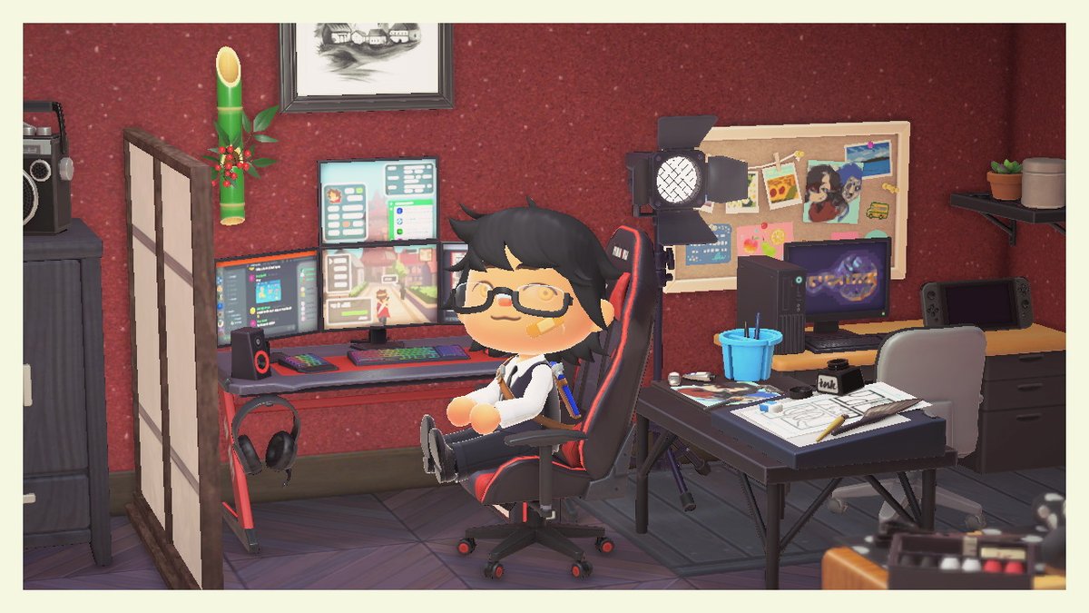 MiitopiaKai's tweet photo. needs more black u3u
 #AnimalCrossing #ACNH #NintendoSwitch https://t.co/wSvWxJm75c