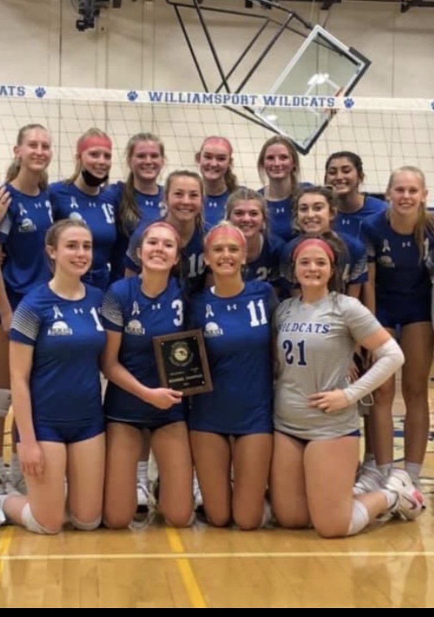 1A West Region 2 Champions! Next game is Saturday at home! Game time is 6pm!! Go Cats!💪🏐💙