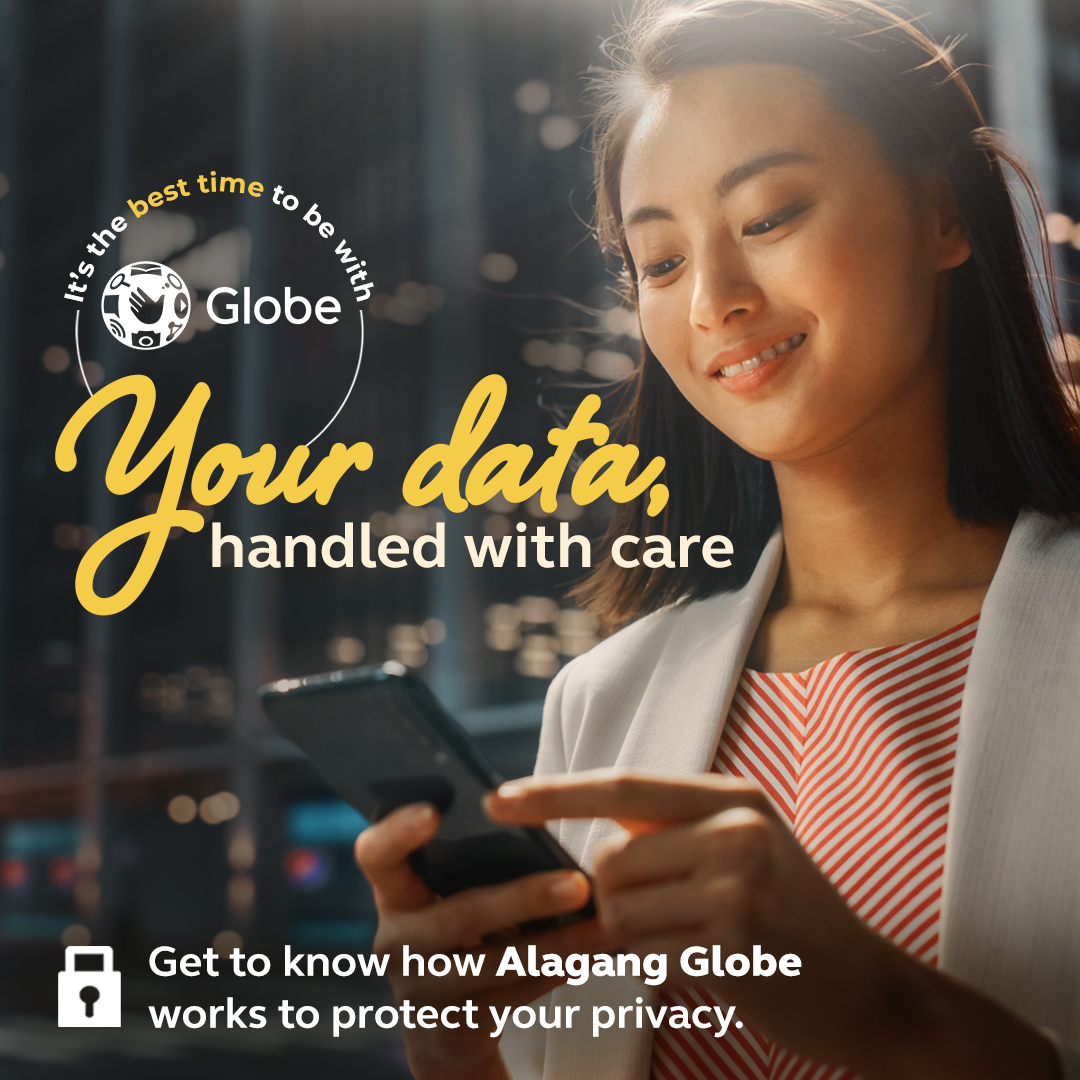Your safety is what matters, kaya nandito ang #AlagangGlobe para protektahan ang online privacy mo. Learn more about how we collect, use, and protect your data at: globe.com.ph/privacy-policy…. 💙 #BestTimeWithGlobe