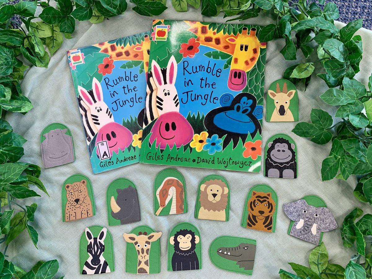 JESSPrimaryLRC's tweet photo. FS2 LIBRARY LESSON: βRumble in the Jungleβ by Giles Andreaeπππ»
ππ¦ππ―π¦ππ¦π¦πΏπΊπCan you predict which animals live in the jungle & are going to be featured in this very popular #picturebook? π€πβ
#JESSprimaryLibrary #earlyyears #storysack #rhyme #rhythm #readingforpleasure https://t.co/jy4S6xDlEd