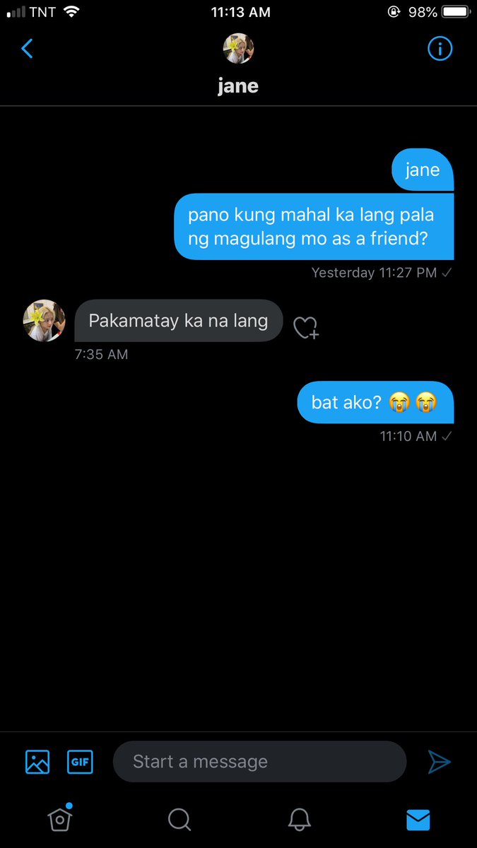 liamckmrqz's tweet photo. 3/10 @janee_po 
-tangina mo ba? 
- late reply 🙄 https://t.co/lNfEyODRJx