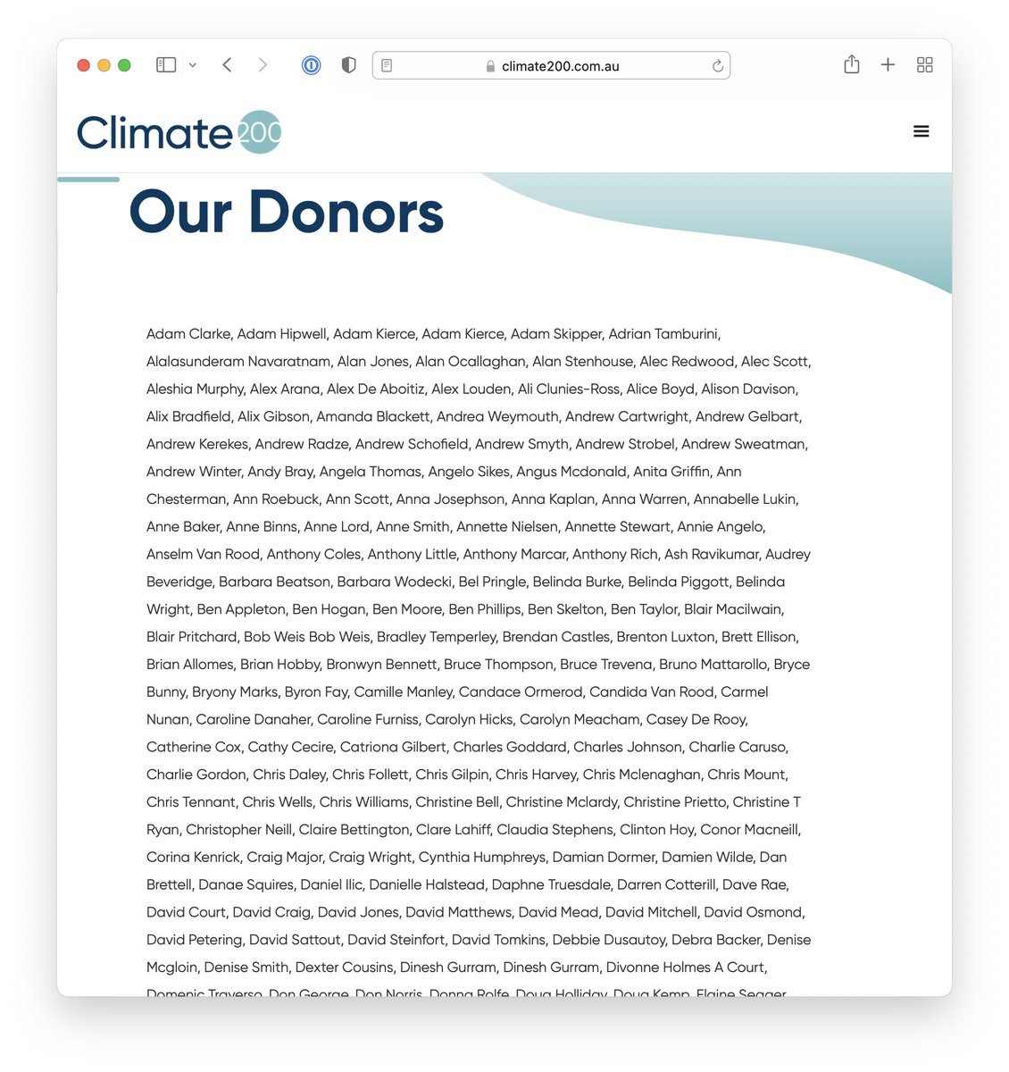i'm embarrassed for <a href="/JoshFrydenberg/">Josh Frydenberg</a>. truly.

he's been calling <a href="/climate200/">Climate 200</a> donors — disclosed on our website — trying to heavy them into withdrawing support.

yep, as well as interfering in the employment arrangements of his 'political enemies' he finds time to call our donors.🤦‍♂️