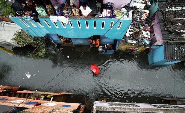 Severe waterlogging in Chennai