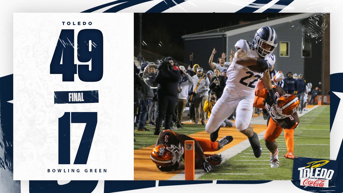 ToledoFB's tweet image. 𝙈𝙖𝙠𝙚 𝙩𝙝𝙖𝙩  1⃣1⃣ 𝙤𝙛 𝙩𝙝𝙚 𝙡𝙖𝙨𝙩 1⃣2⃣  😈

The Rockets win the Battle of I-75 ‼️