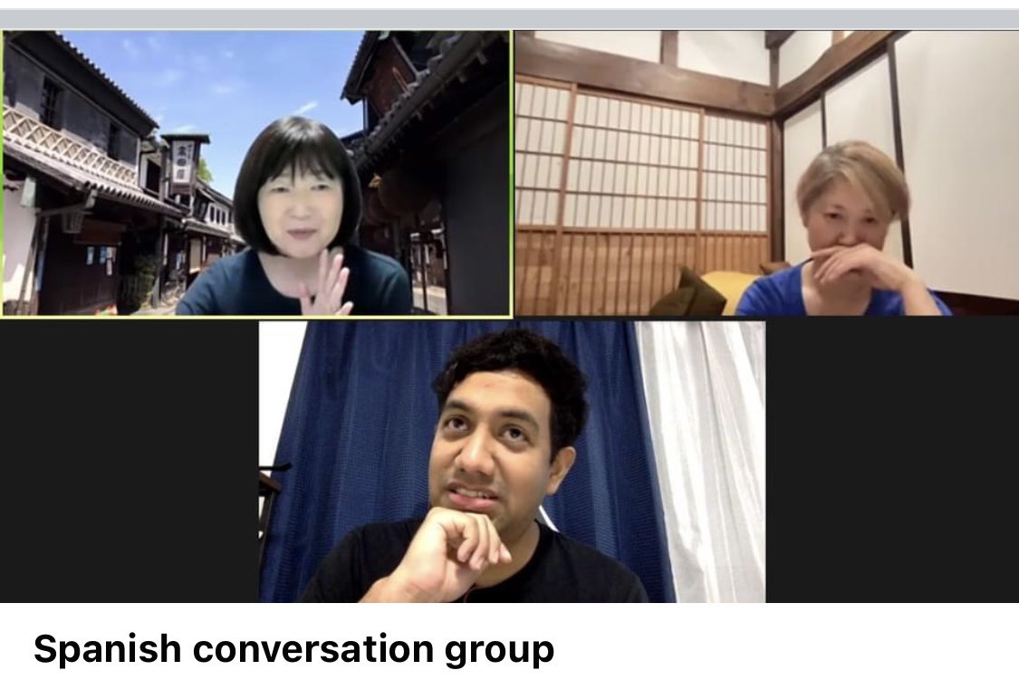 npojexgroup's tweet image. 私達の学習会、ペアかグループが選べる学習スタイル。にほんご、英語西語中国語韓国語や語学交換学習。会話を楽しみながら上達したい人、テキストでしっかり勉強してる人みんなそれぞれ。オンラインと大阪学習センターでの対面クラスのハイブリッド。仲間がいるから継続できる。興味ある?DMしてね✨