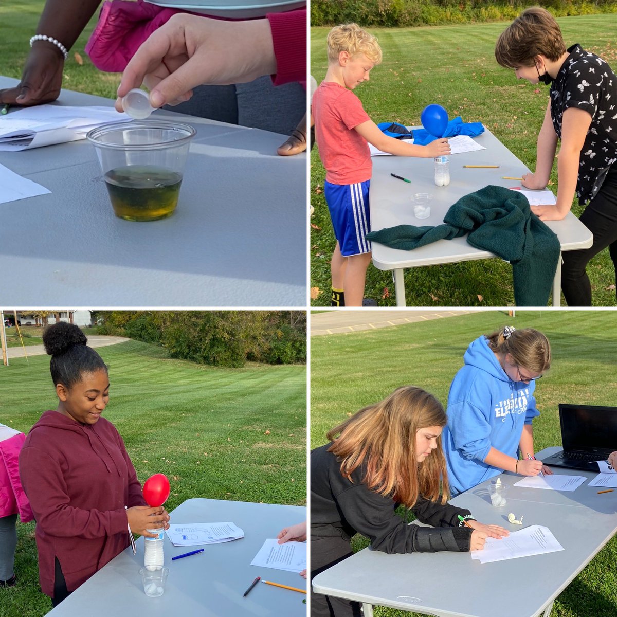halliesmills's tweet photo. Thank you @kayley_hagl for letting me work with you and your students! You have some awesome scientists! #mysci #changesinmatter https://t.co/trMetXyDRl
