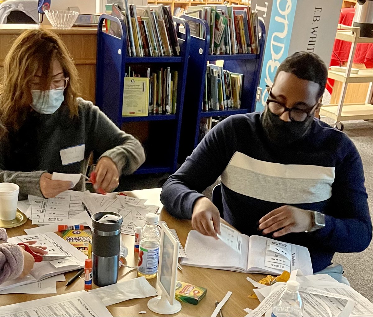 Thanks <a href="/KateBellES/">Kate Bell Physical Development Magnet School</a> for hosting the Southwest Cohort PD with <a href="/Vontoure_Math/">Vontoure Learning</a>!

Today the teachers made interactive journals for dividing whole numbers! 

<a href="/elem_longfellow/">Longfellow ES</a> <a href="/GrissomHISD/">GrissomRocketsHISD</a> <a href="/andersonpanthe1/">andersonpanthers_HISD</a> <a href="/Emerson_Eagles/">Emerson Elementary</a> <a href="/FondrenES/">Fondren Elementary</a> <a href="/HoustonISD/">Houston ISD</a> 

#vontourelearning