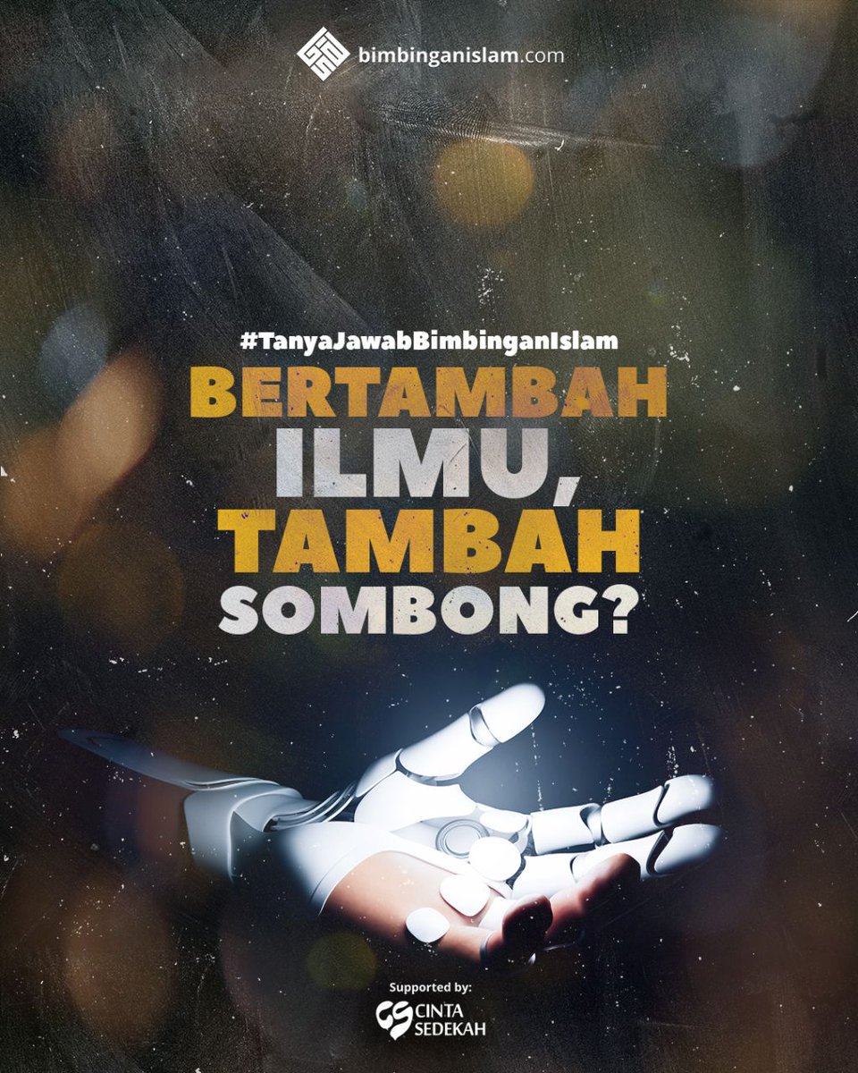 bimbingan_islam's tweet photo. Bertambah Ilmu, Tambah Sombong?
https://t.co/TTjxQyJMy2
#ilmu #sombong #pamer #ujub https://t.co/QzQp0keh1T