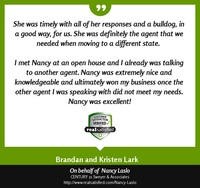 nancy_laslo's tweet photo. I’m not sure I could be more delighted by a recommendation. https://t.co/eeBaluCCny via @realsatisfied https://t.co/IN2udjoJ85