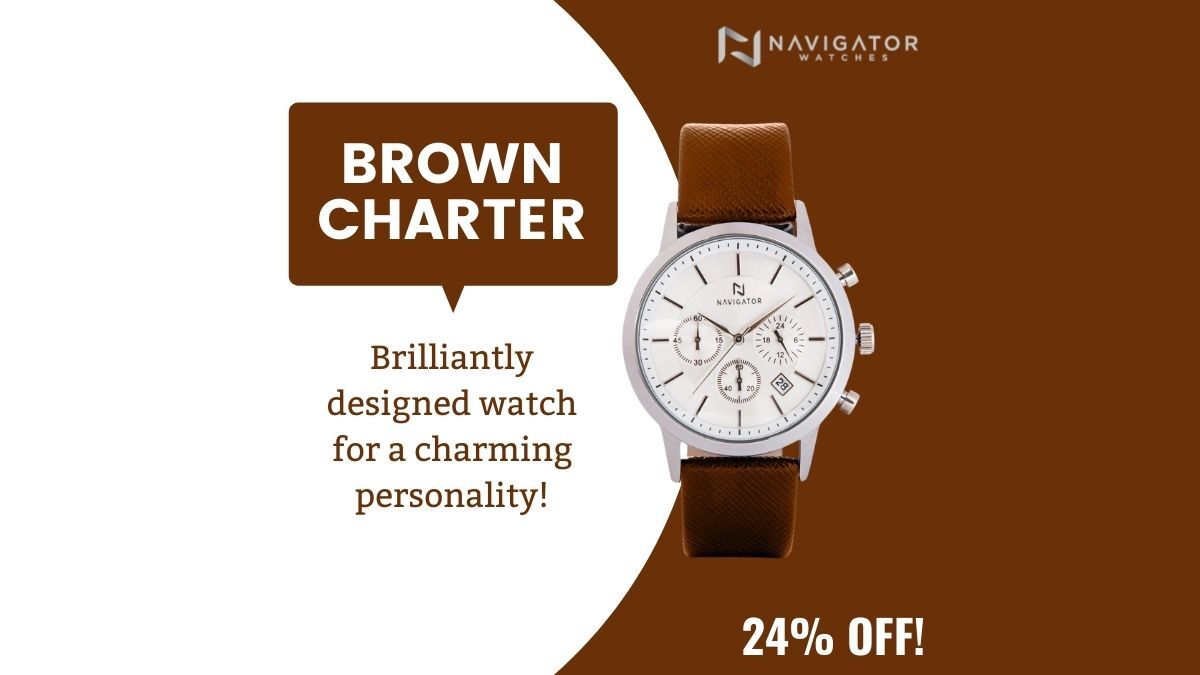 EdBond_100's tweet photo. #BrownCharterWatch - An aviator-inspired watch with a genuine leather strap with Buckle complements the simple design.
This clock design displays fine craftsmanship at work. Stunningly crafted watch suitable for any formal affair. This is one of the best design.
Shop for 24% OFF! https://t.co/ma6JU90wTE