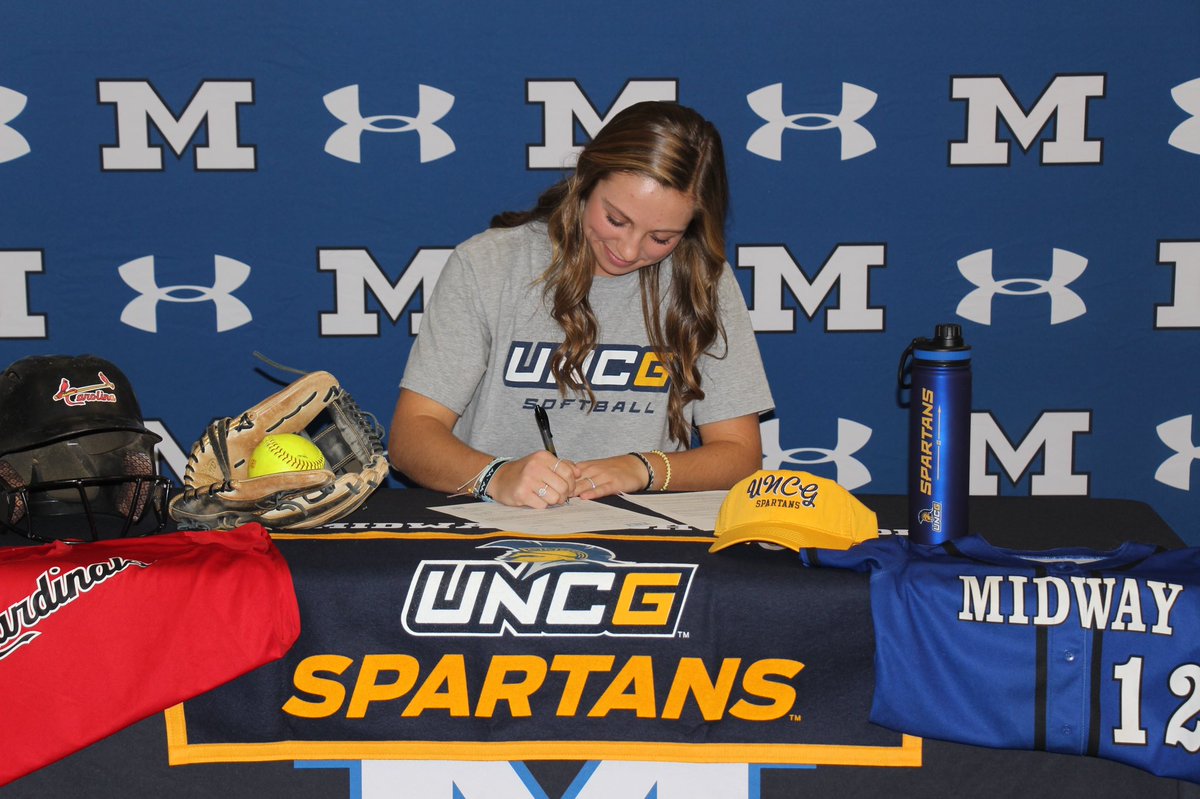 BEST DAY EVER!!!! I’m so thankful and happy to call myself a Spartan! Can’t wait for the next 4 years! <a href="/UNCGSoftball/">UNCG Softball</a>