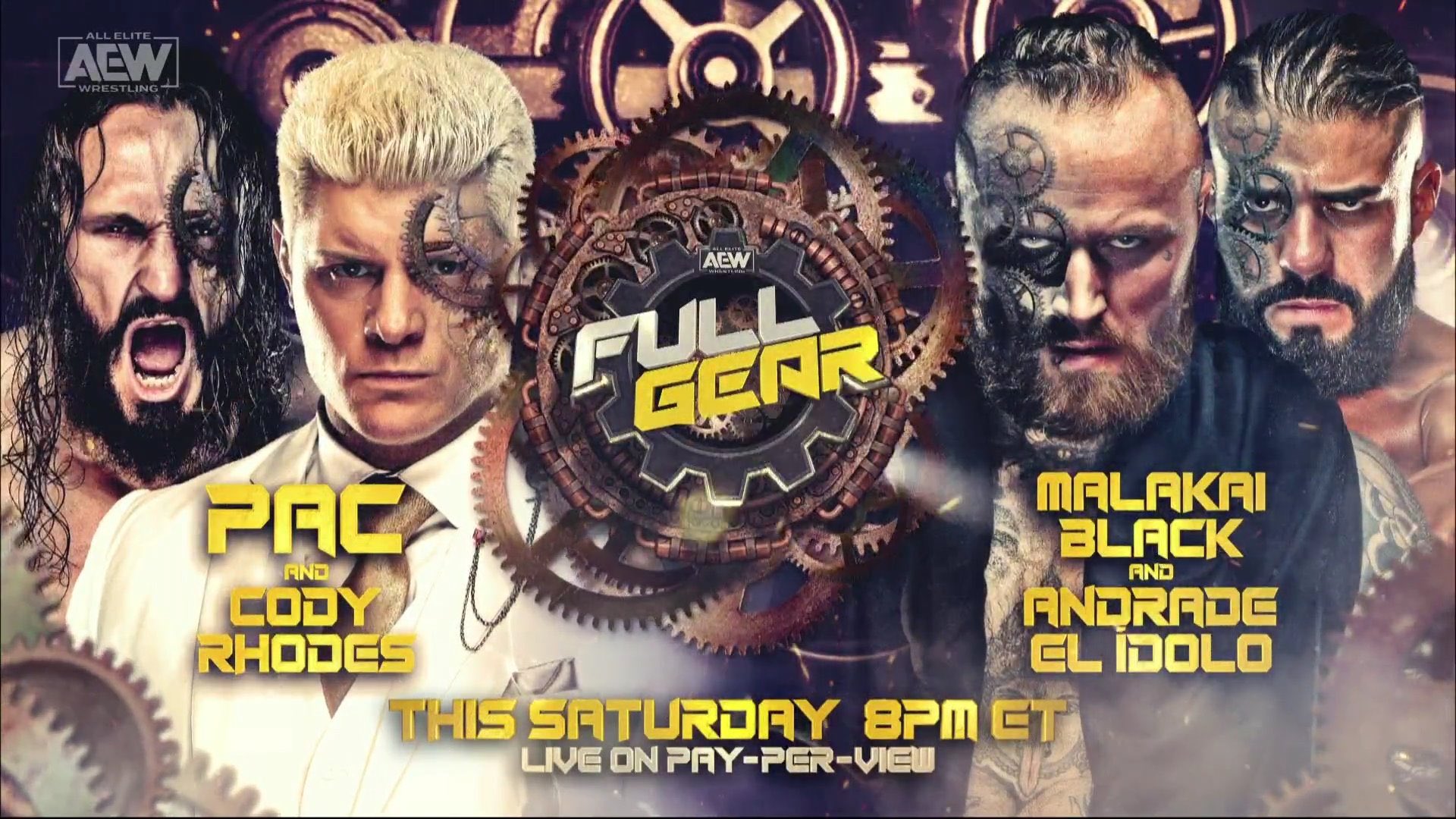 AEW Full Gear 2021: New Match Announced; Updated Full Card 2