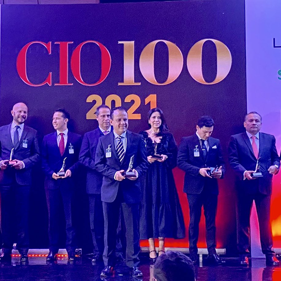 Hertor's tweet photo. -#CIO100mx Los 100 Mejores CIO México 2021 @EgobaTweet Gracias equipo!! https://t.co/sVAFGvT2H1