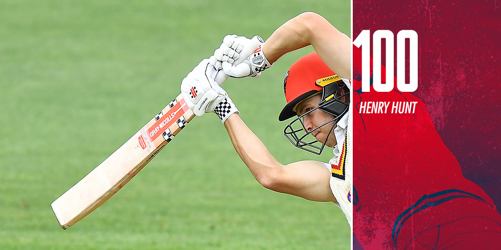 SACricketTeams's tweet photo. Superb knock from the Huntsman 👊
SA 8/184 #SheffieldShield https://t.co/iuwc7GPsk2