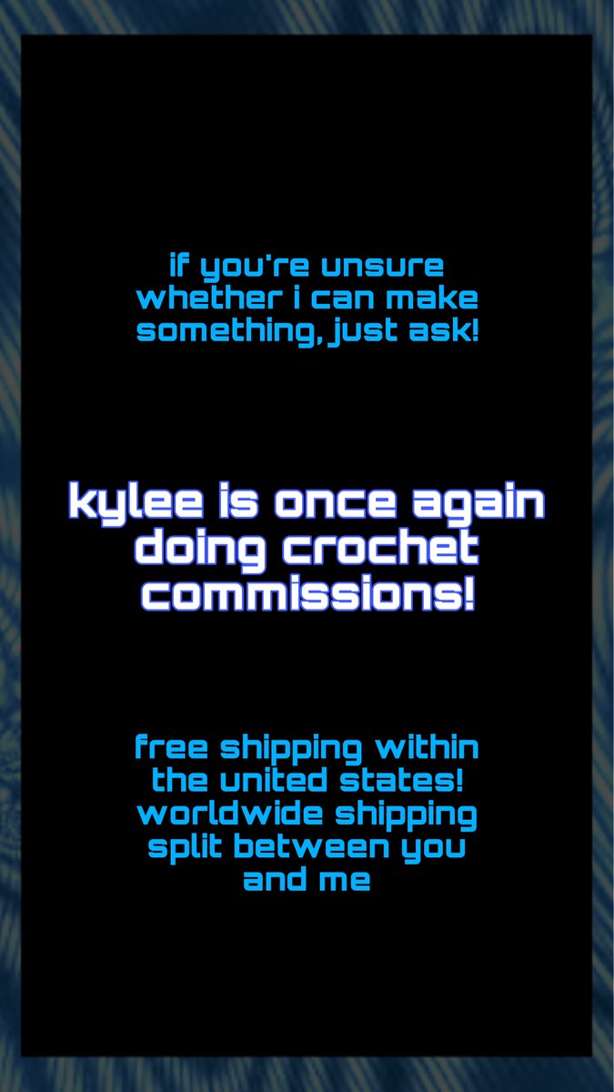 sirenslop's tweet photo. money is getting tight again so i’m starting up crochet commissions again! please pm me if you’re interested in anything/wanna see more samples of my work :3 https://t.co/atQAg8BQR4