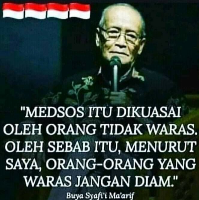 Yang Waras jangan diam..