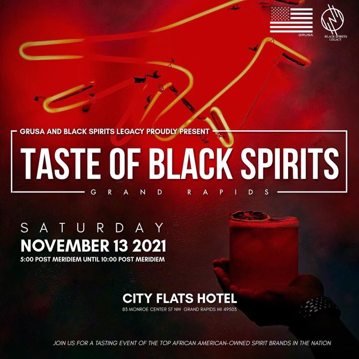 Join us for a cultural tasting experience bringing awareness to the African American beer, wine and spirits companies in both the local and national ecosystems. Join us Saturday at City Flats Hotel for Taste of Black Spirits 🍷🍸🍹🥃🥂🍺

TIX: eventbrite.com/e/taste-of-bla…