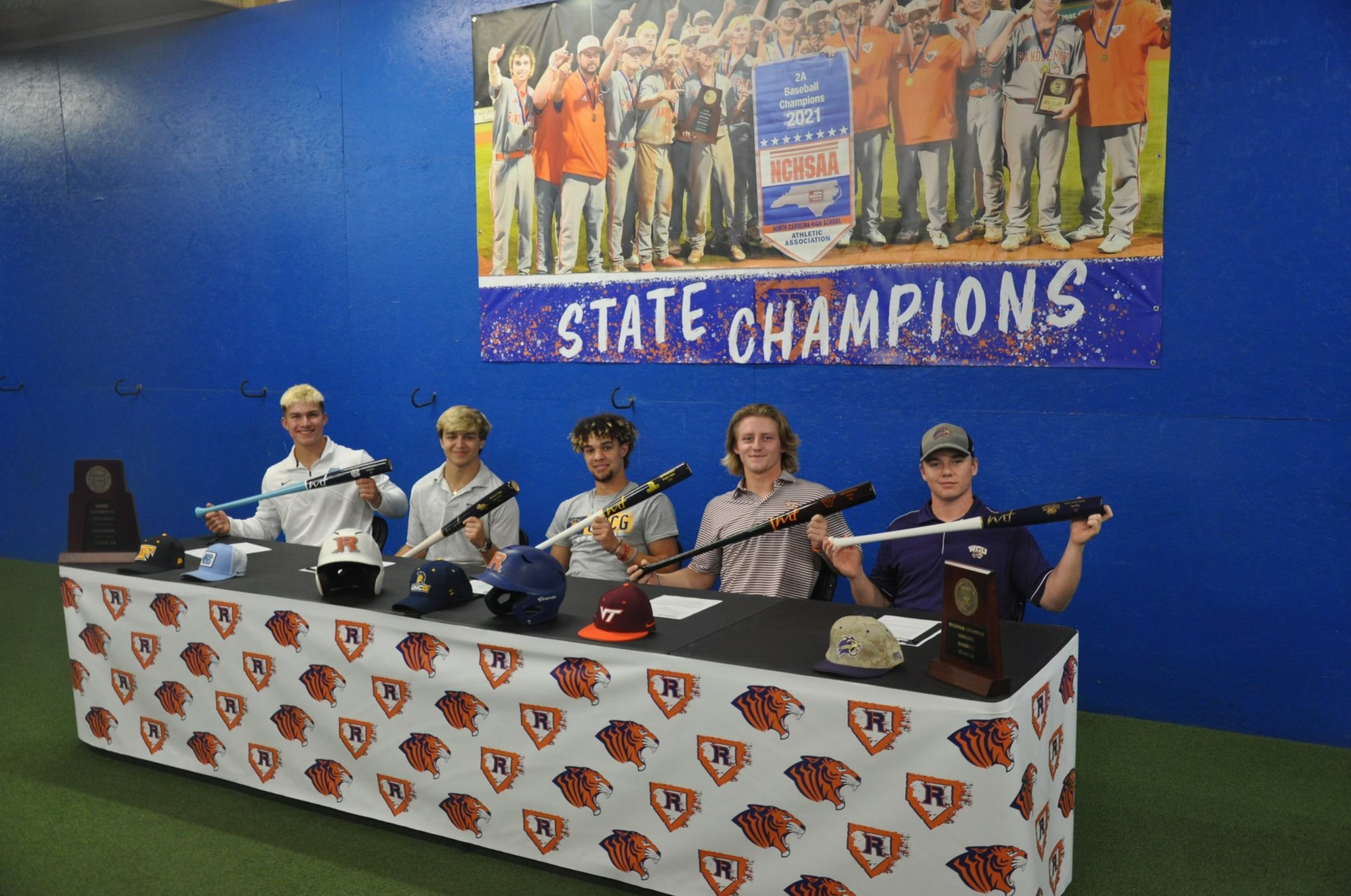 Randleman Baseball on X: Congrats to Trey Way, Kaden Ethier, Brooks Brannon,  Braylen Hayes, and Ryan White on signing their #NLI to play baseball at the  next level. #Randlewin  / X