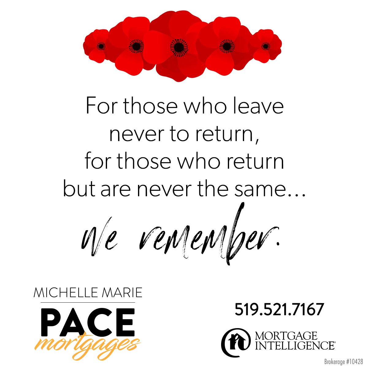 MortgagePace's tweet photo. We remember….and thank you for your sacrifice 🤍. #remembranceday🇨🇦 https://t.co/PgwzqzkoFW