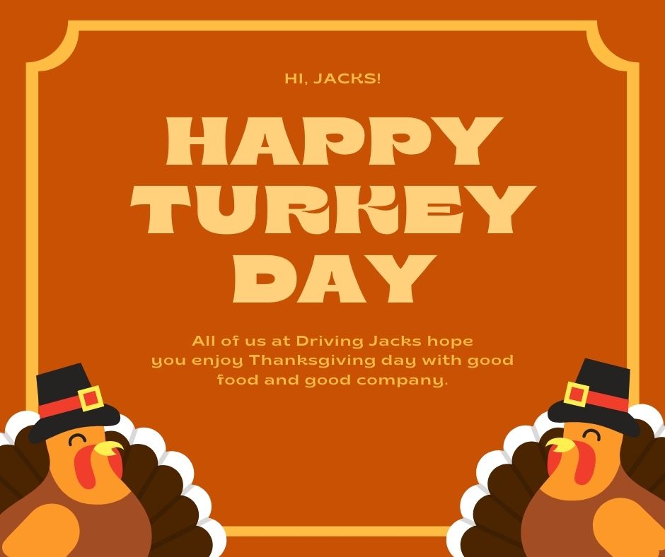 We hope you're having a good Thanksgiving break 💚