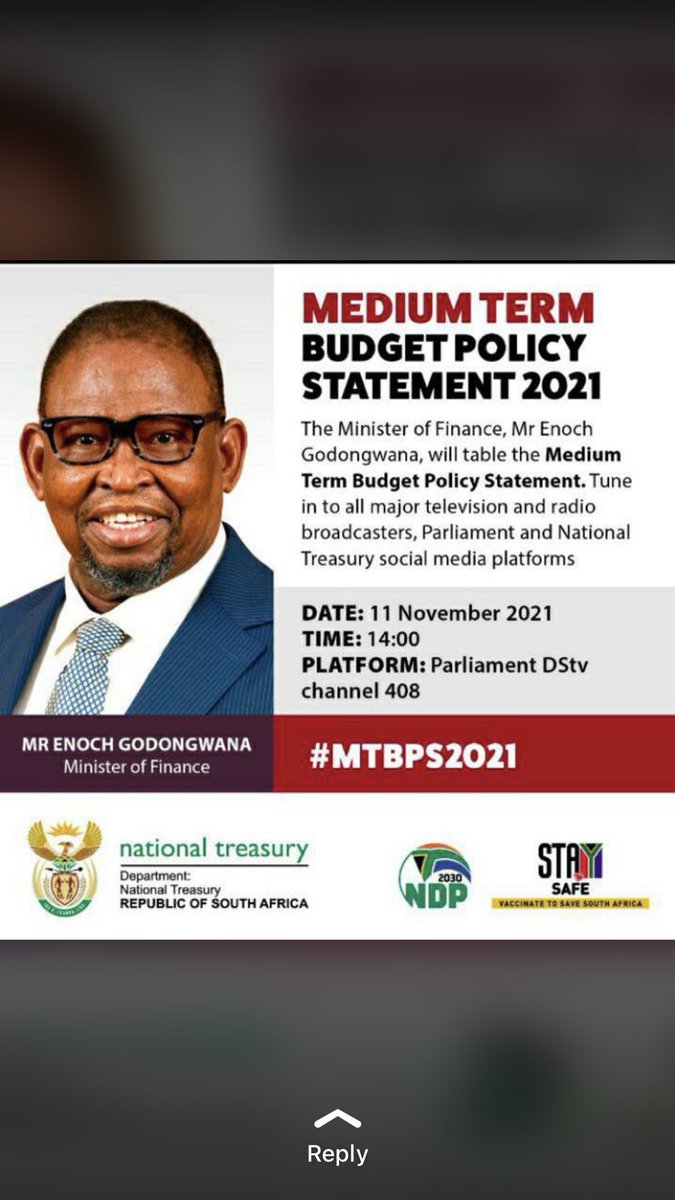 LPresh20's tweet photo. Don’t forget to tune in for your  budget speech today ✌️ https://t.co/ljkBgS0MPt