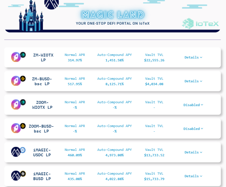 Magicland (⛰️, ⛰️) (@0xmagicland) on Twitter photo After Zoomswap upgrade, our Cellar-Autocompound now starts to work again!! <a href="/zoomswap_io/">ZoomSwap 🚀</a> #iotex After Zoomswap upgrade, our Cellar-Autocompound now starts to work again!! <a href="/zoomswap_io/">ZoomSwap 🚀</a> #iotex