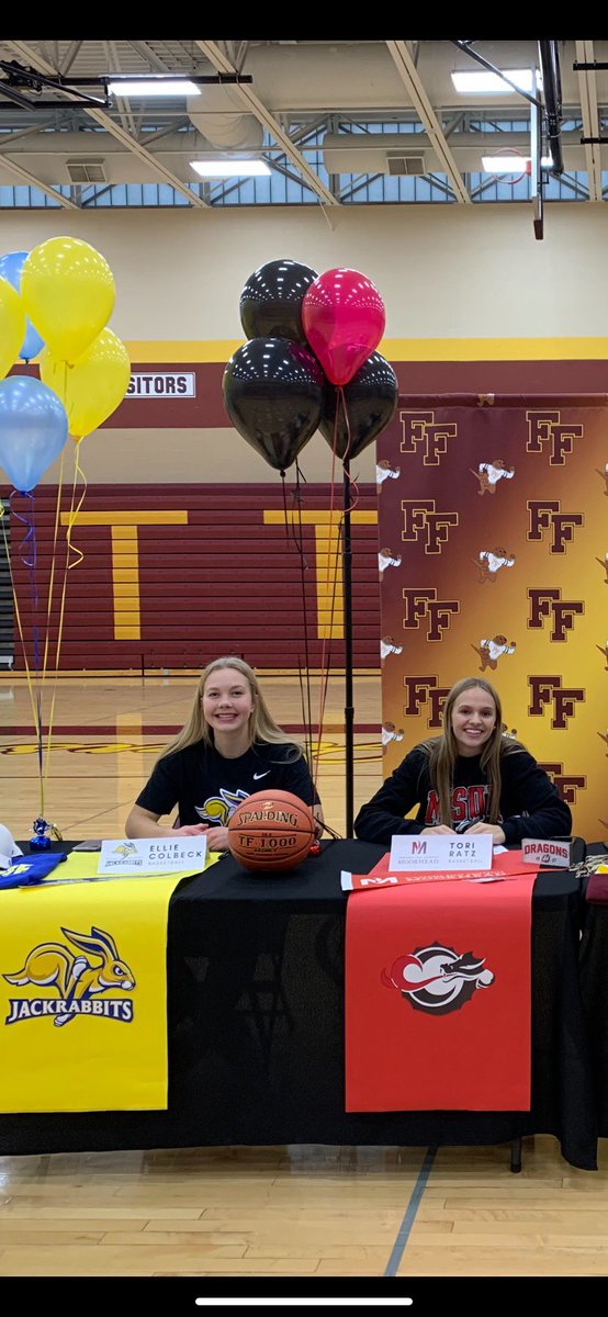 Congratulations to Ellie Colbeck and Tori Ratz on signing NLI today! <a href="/EllieColbeck/">Ellie Colbeck</a>