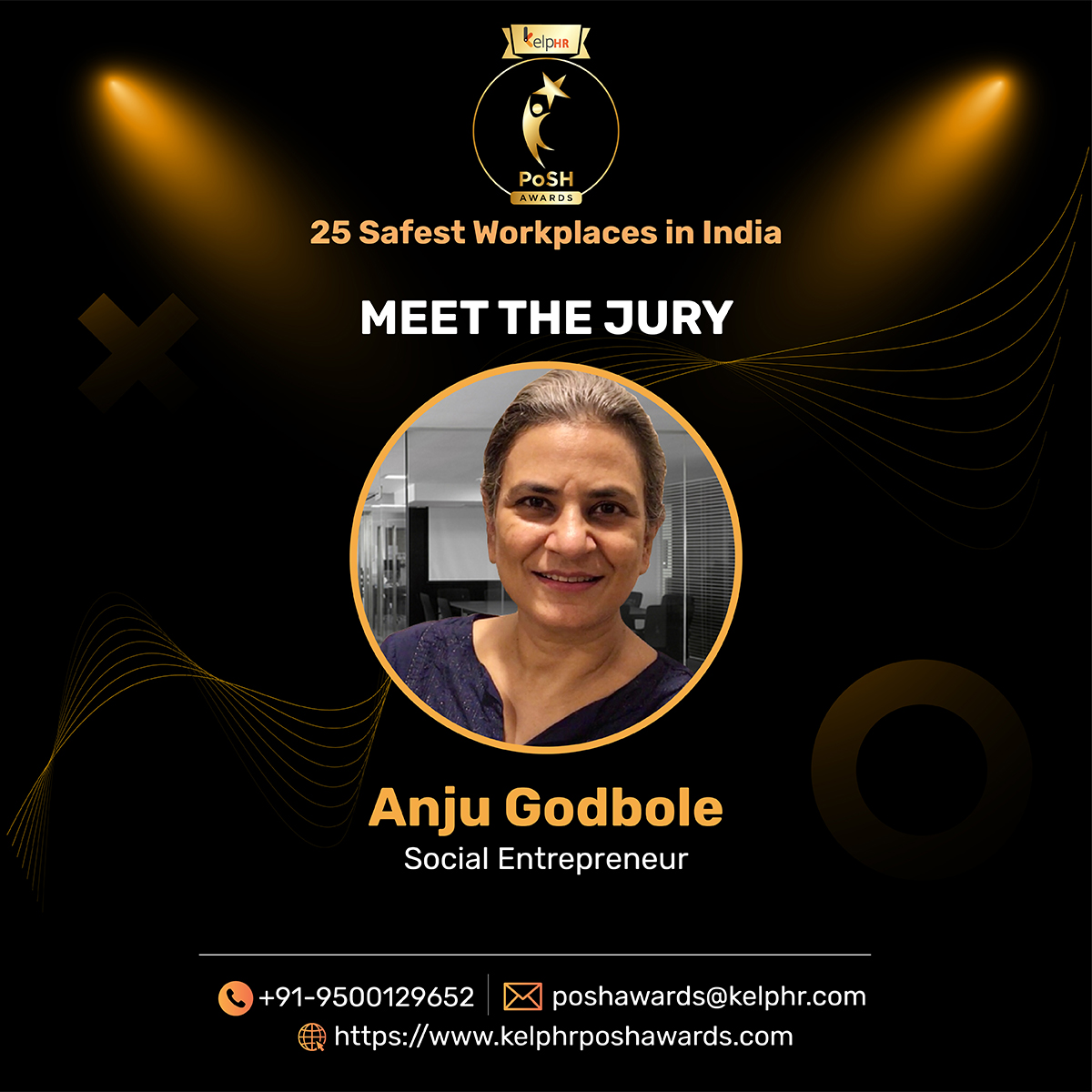 kelphr's tweet photo. #Meetthejury for the KelpHR PoSH Awards. SME in their respective fields also known for their passionate efforts towards creating safe workplaces for all. To apply check out https://t.co/ERkyvvh0DC @anju_godbole @indu_r @Meg_Srinivas @MasalaBai #poshawards #poshact #KelpHR https://t.co/25Tu3YOU4h