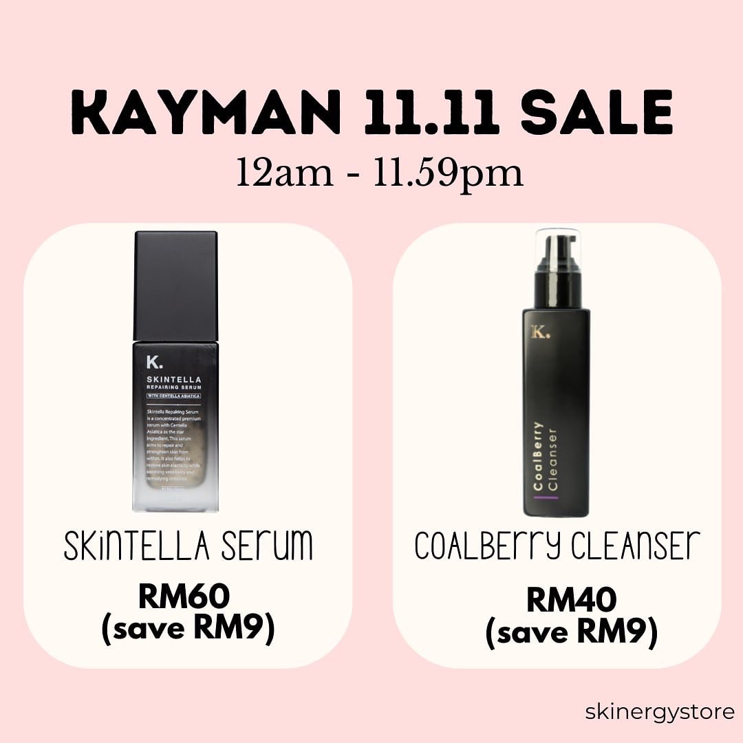 skinergystore's tweet photo. Jemput pilih nak item apa 😆

Better borong sementara Kayman tengah sale off RM9 ni 😳 https://t.co/cmOPjr3m5R
