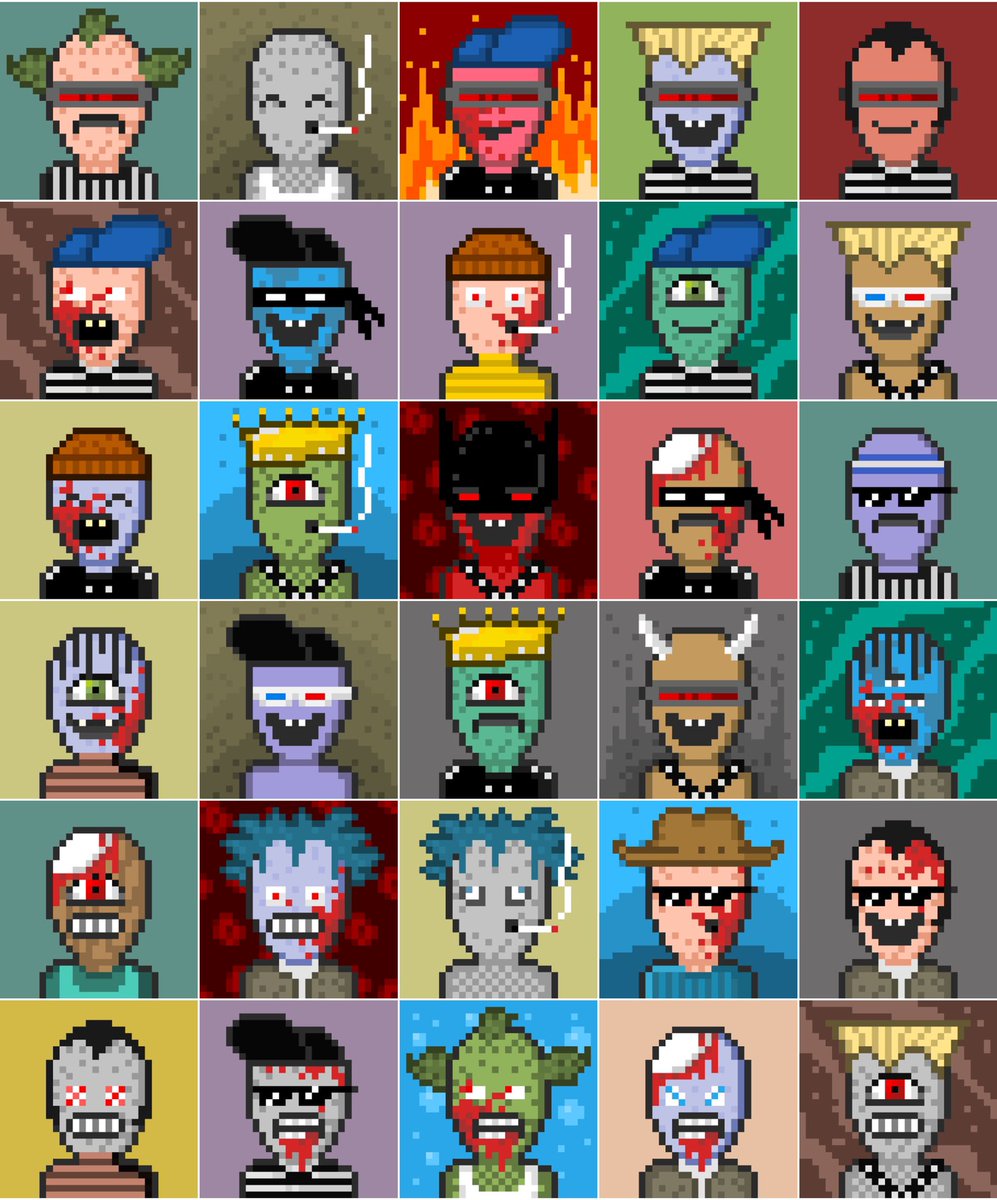 pixel_headz's tweet photo. Test 4. This one has just over a 100 variants. It’s insane seeing them build themselves 😍 https://t.co/Lvqbx1VoEv