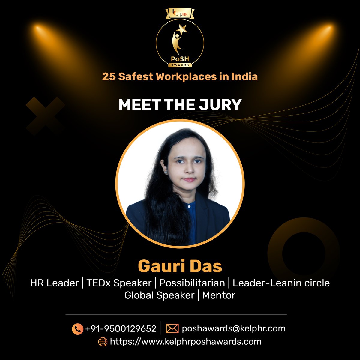 kelphr's tweet photo. #Meetthejury for the KelpHR PoSH Awards. SME in their respective fields also known for their passionate efforts towards creating safe workplaces for all. To apply check out https://t.co/ERkyvvh0DC @GauriDas2020 @Ddharaniikota @JiniMabi #poshact #KelpHR #poshlaw #poshawards https://t.co/rftYq1VOGr